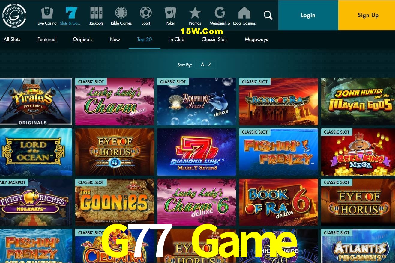 Bonus Features G77 Game