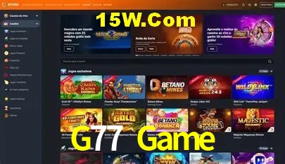 Desvendando o Mundo dos Jogos Virtuais na G77 Game