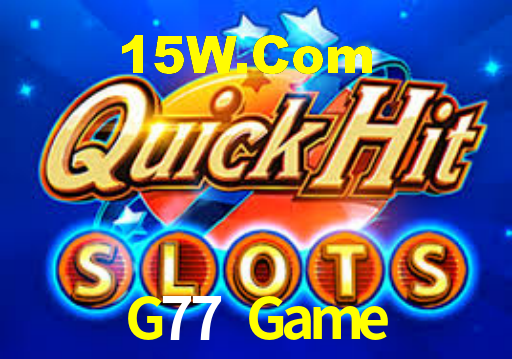 Tournaments G77 Game